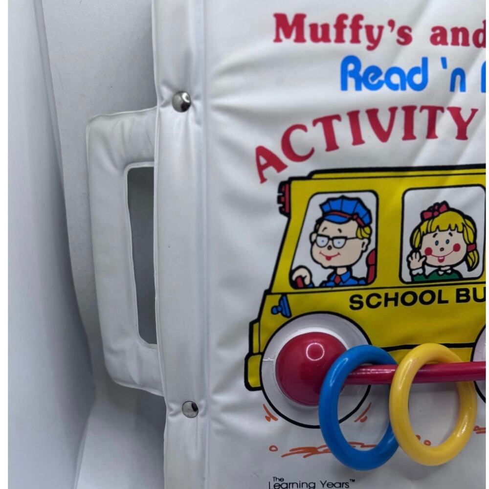 Muffy’s & Billy’s Read N Play Activity Book, Vintage, Baby Soft Book, Learning - Picture 3 of 11